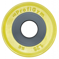 Диск олимпийский обрезиненный «PROFIGYM» d=51мм, цветной, 1,25-25 кг